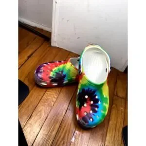CROCS | Shoes | Crocs Clog Tiedye Multicolor Mens Womens 12  display picture 1